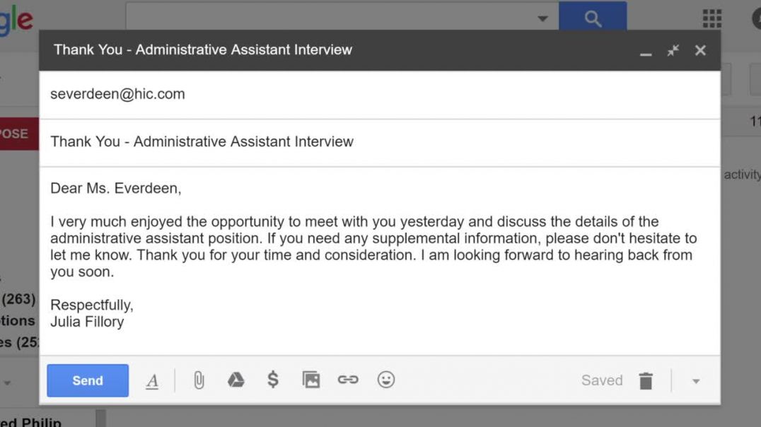 ⁣Following Up After a Job Interview
