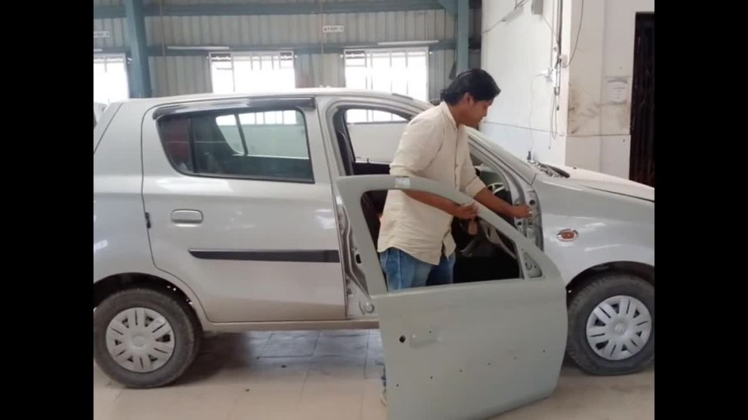 how to change alto 800 front door ! #automobileservice! front door change
