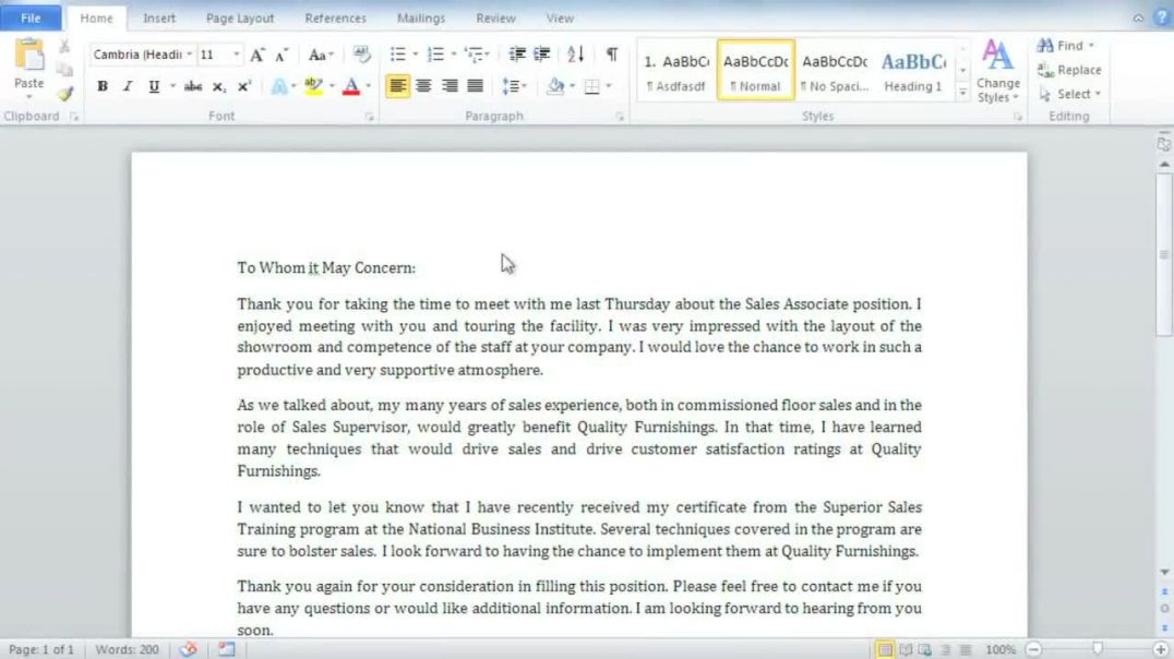 Word 2010_ Reviewing