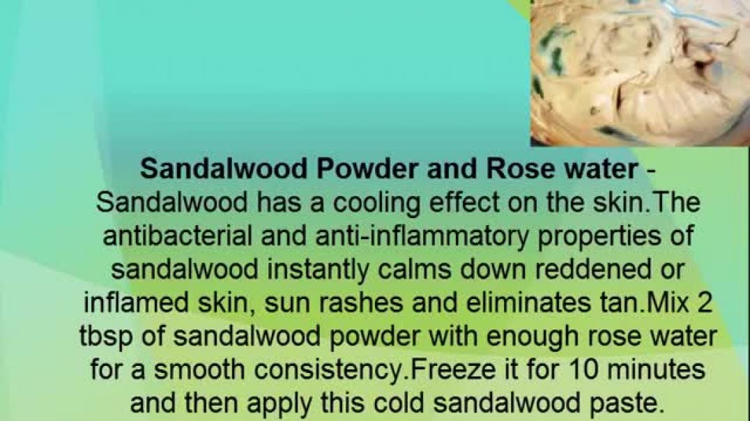 How To Remove Sun Tan From Your Body Quickly