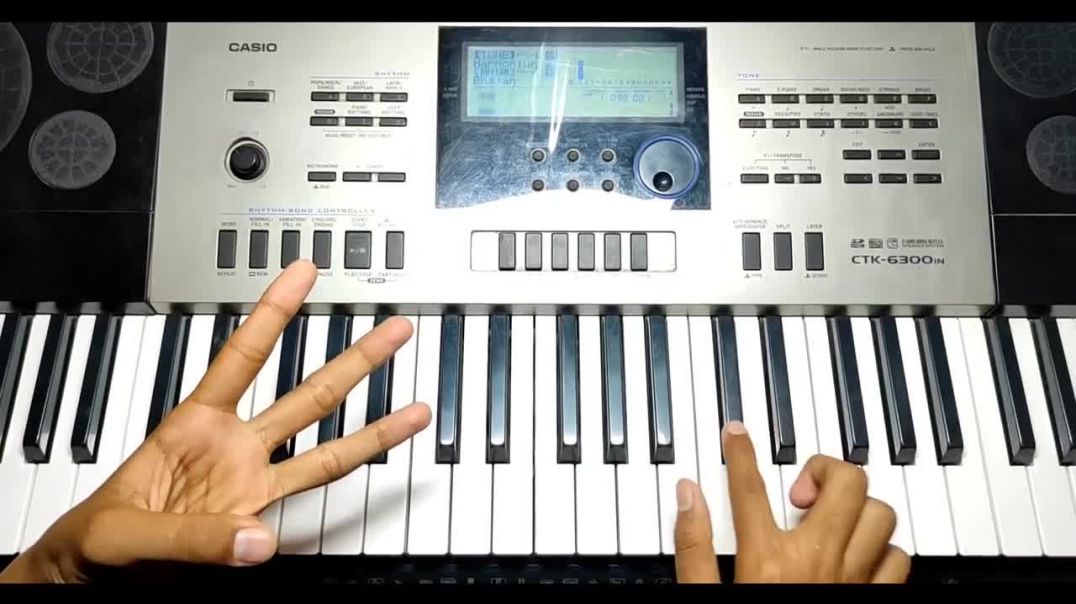 ⁣Tu Cheez Badi Hai Mast Mast - मिनटो में पियानो पर सीखे Easy Piano Tutorial Mohra The Kamlesh