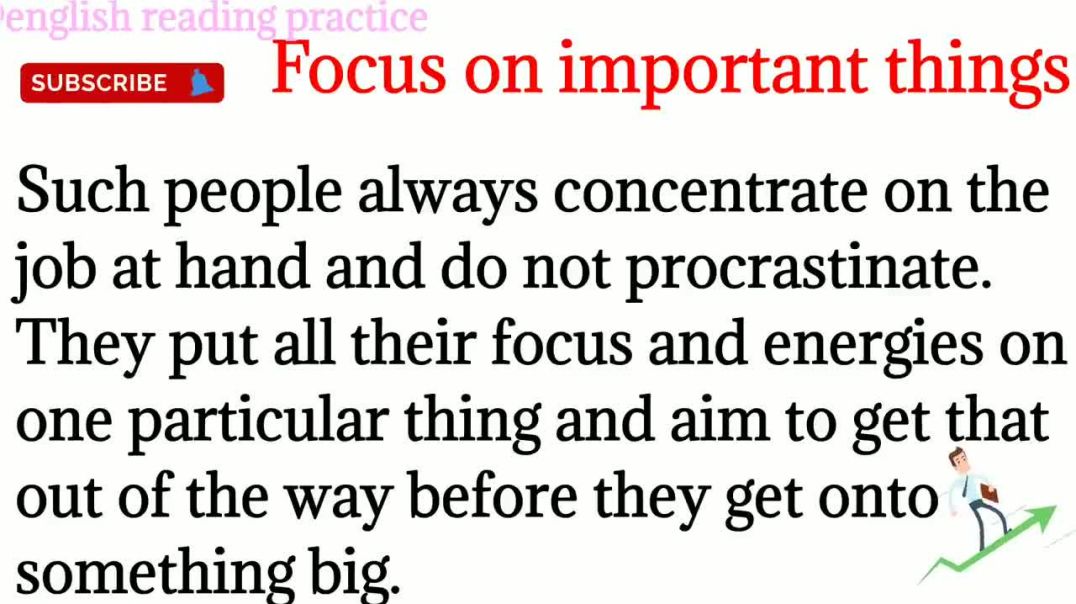 ⁣58, Focus on important things_ learn English_ how to improve your self_ english to hindi translation