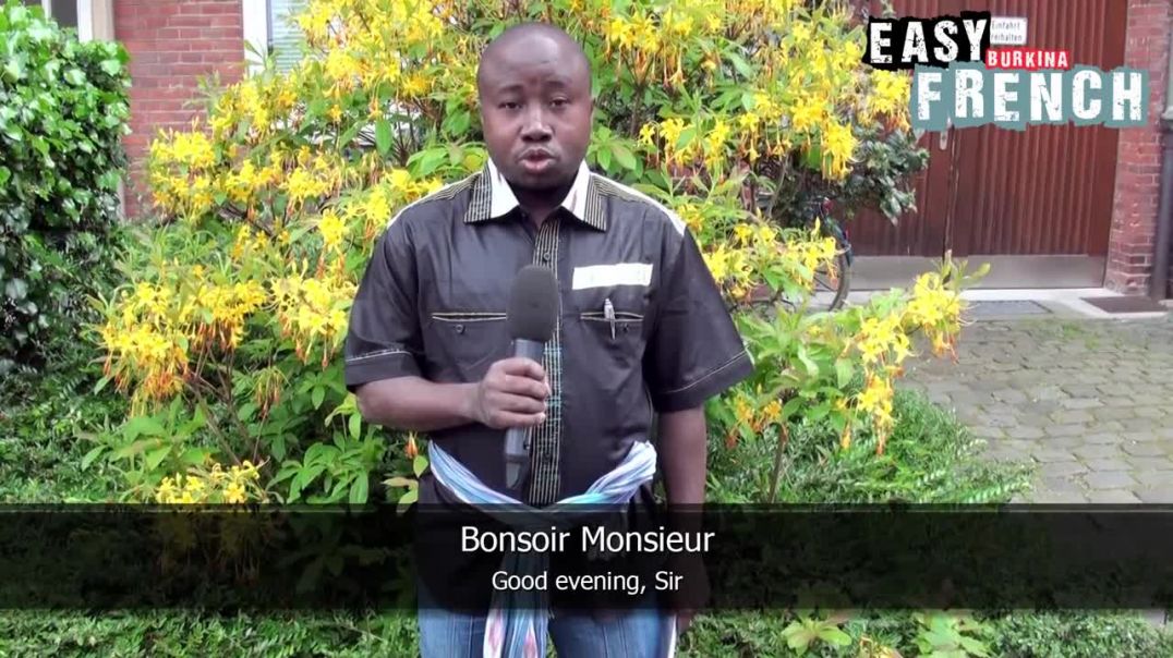 Easy French - Basic Phrases_ Greetings