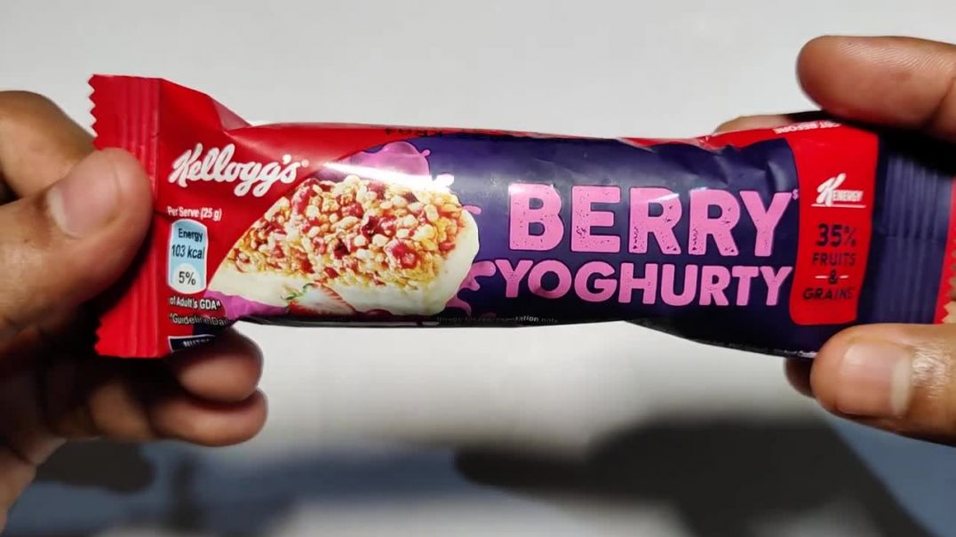 Kellogg's Berry Yoghurty Bar _ Ingridents_Recipe, Taste