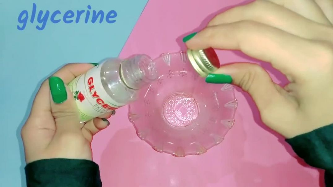 ⁣DIY Blue sparkle lip gloss __ How to make sparkle lip gloss at home __ DIy Korean glitter lip gloss