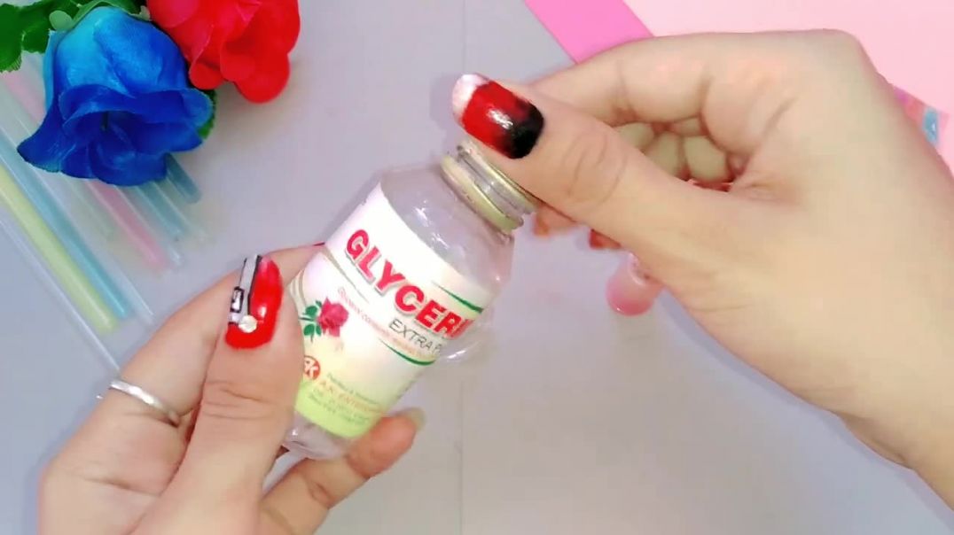 ⁣DIY Glitter eyeshadow __ How to Make Korean glitter eyeshadow __ DIY Homemade glitter eyeshadow __