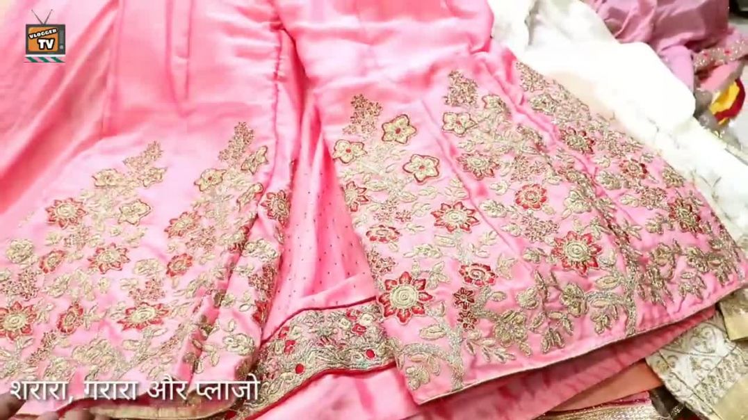 ⁣DESIGNER SUITS  रमजान स्पेशल वेरायटी, गरारा, शरारा और प्लाजो सूट मिलेंगे आधे दाम में।सूरत मार्केट