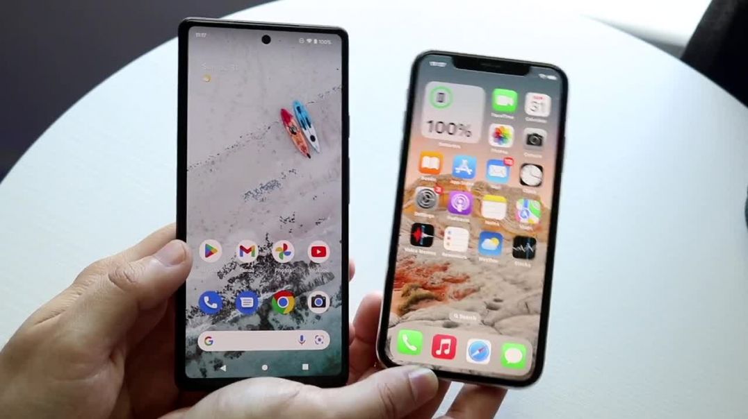 Google Pixel 6A Vs iPhone X! (Comparison) (Review)