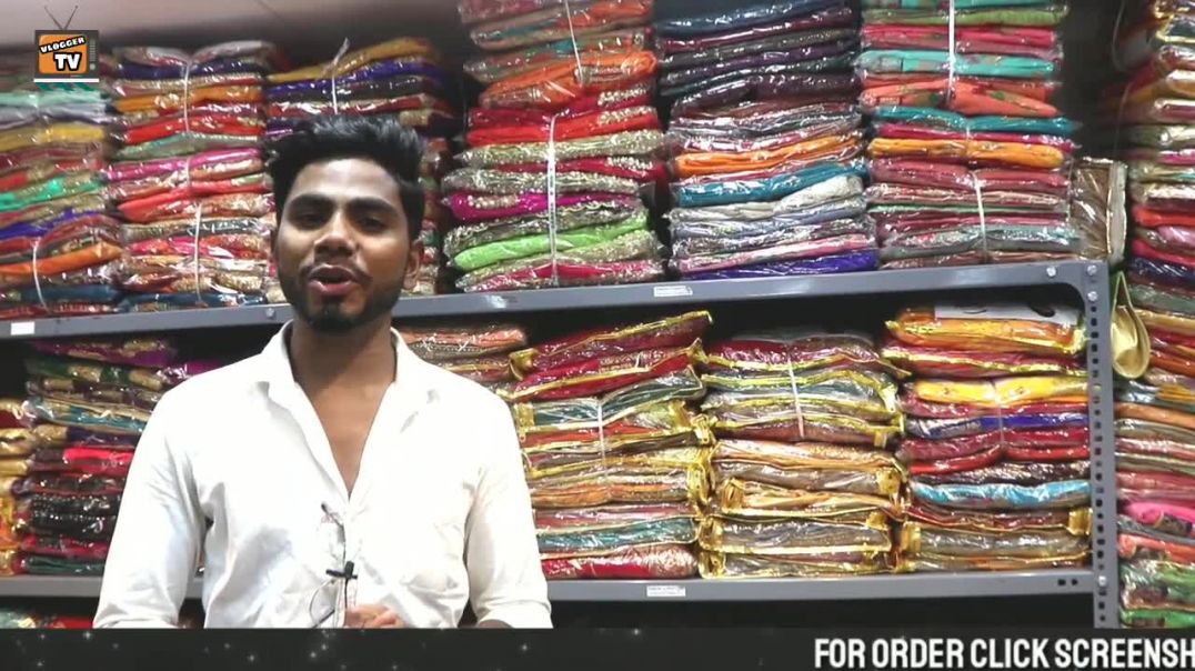 Saree Wholesale Market Surat, दीवाली धमाका लॉट का माल सस्ते में।