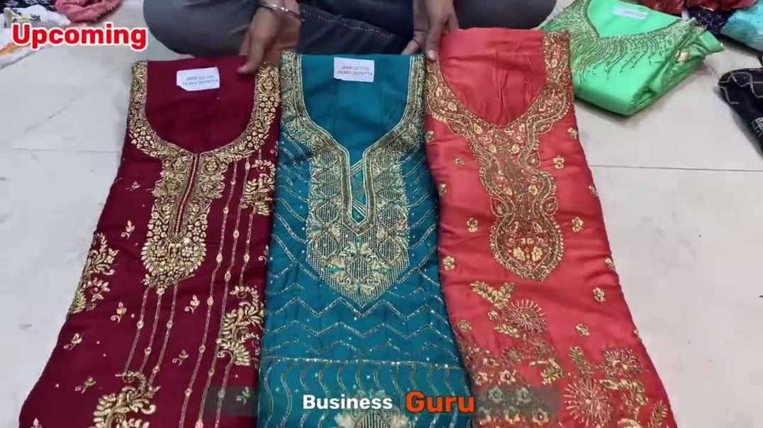 ⁣Ladies Suit wholesale market _ printed and cotton suit collection _ सबसे सस्ता सूट मिलेगा आपको यहाँ