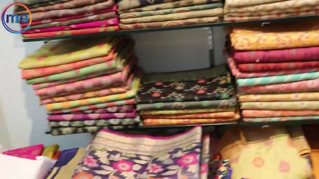 Banarasi Semi Silk Saree Wholesale In Varanasi 2021 _Silk Saree Market Varanasi