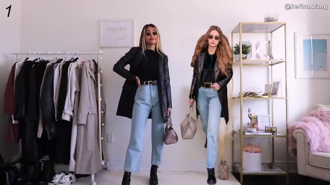 ⁣CASUAL OUTFITS _ Fall Winter Celebrity fashion lookbook