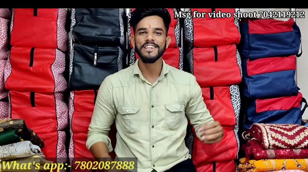⁣कम रेट में अच्छे सूट यहां मिलेगा  __ full कट के साथ ladies wholesale  business Guru