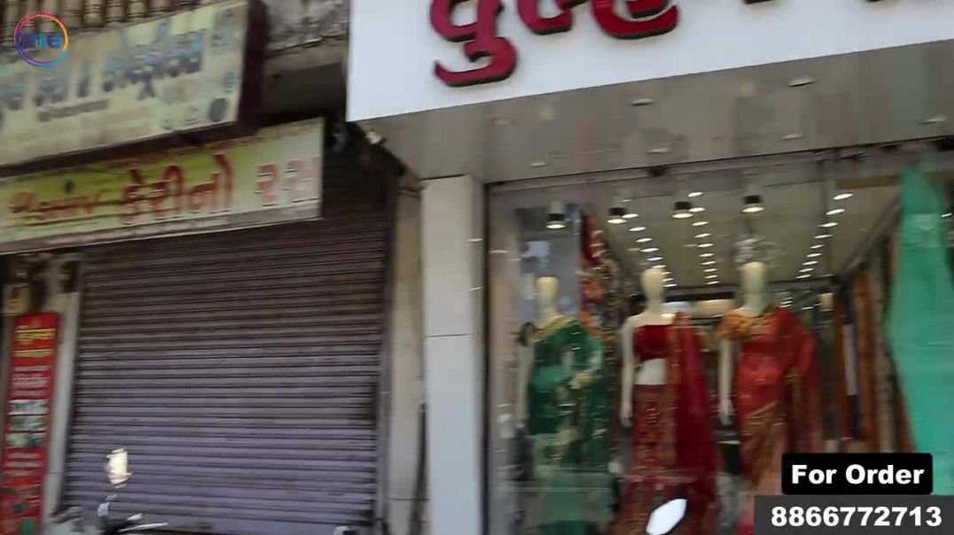 ⁣Retail N Wholesale Saree Market In Surat _ Surat Saree Retail Market Dulhan Saree Surat