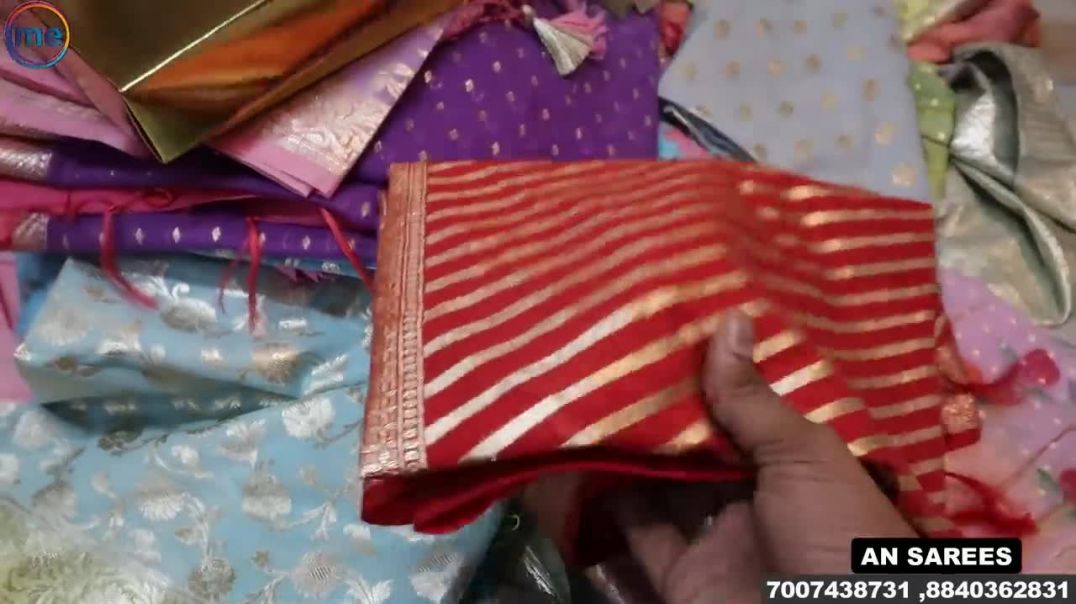 ⁣बुनकर कॉलोनी से बनारसी साड़ी 675₹ To 50K Cheapest Banarasi Silk Saree Varanasi