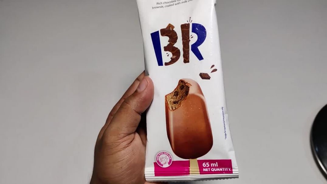 Baskin Robbins Mississippi Mud Milk Chocolate Ice Cream🍦 65ml
