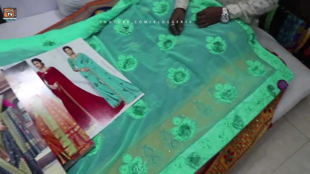 ⁣साड़ी घर बैठे मँगवाये , Saree Wholesale Warket _ Wholesale Saree Market in Surat _ Bridal Saree