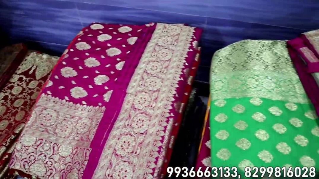 Biggest Silk Saree Manufacturer __ Banarasi Silk Saree Varanasi