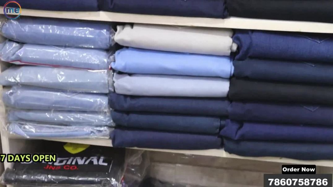 ⁣जींस पैंट शर्ट्स 40 40 कलर के साथ कानपुर से Shirts Jeans Paints Wholesale Market In Kanpur