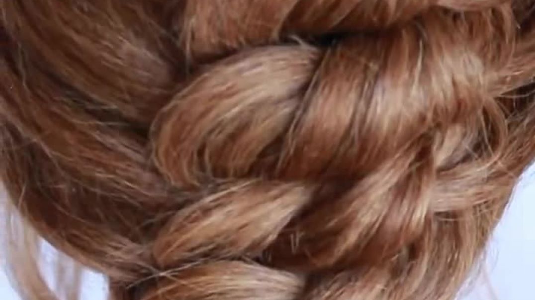 ⁣😱 New EASY hairstyle for wedding and party __ trending hairstyle _ UPDO hairstyle by Another Braid