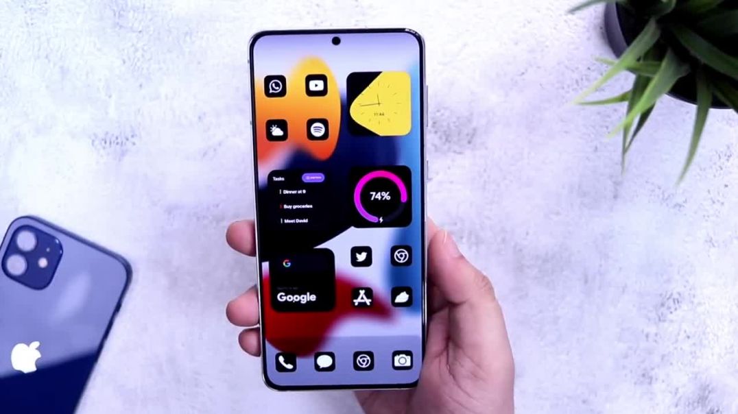 ⁣How To Get iOS 15 Look On Your Android Device - Best Homescreen Setup Ep 05