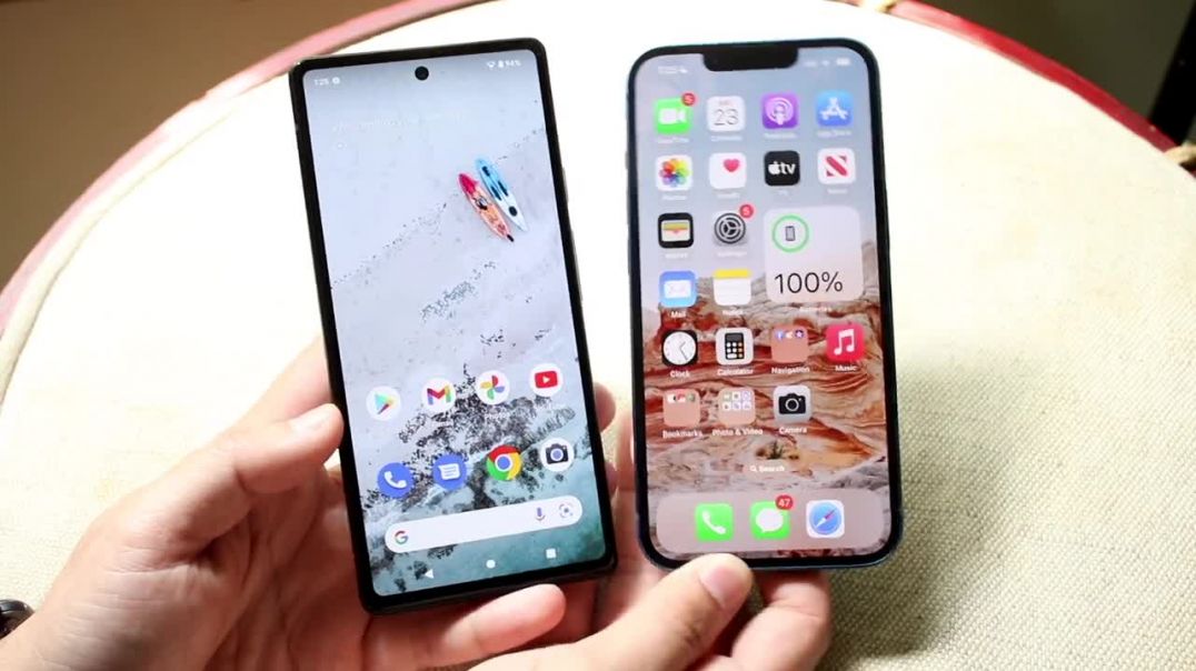 Google Pixel 6A Vs iPhone 13! (Comparison) (Review)