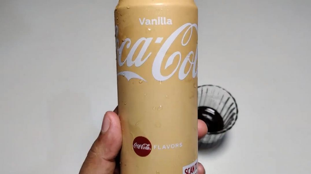 ⁣Coca Cola Vanilla Flavour 320ml _ Ingredients, Recipe, Taste