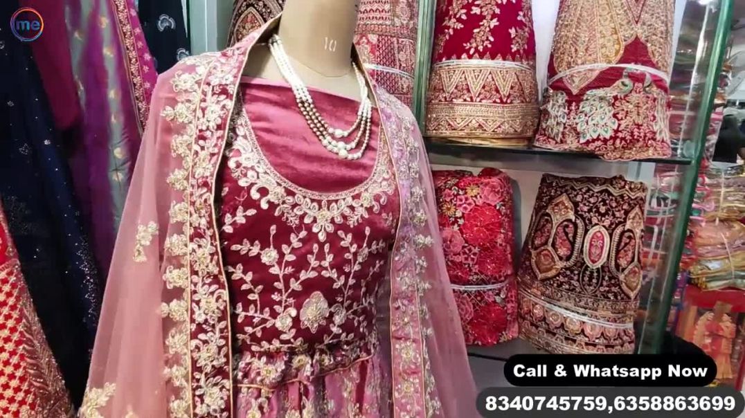 ⁣लहंगे खरीदें सीधे सबसे बड़े गोदान से लहंगा हाउस सूरत Lehenga Wholesale Market