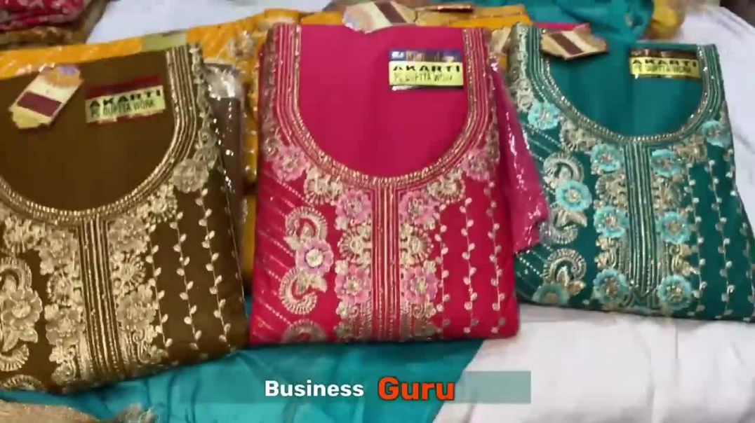 ⁣कॉटन है असली कॉटन _ हटो बचो collection _ Rakhi special video _ Ladies suit wholesale market Delhi