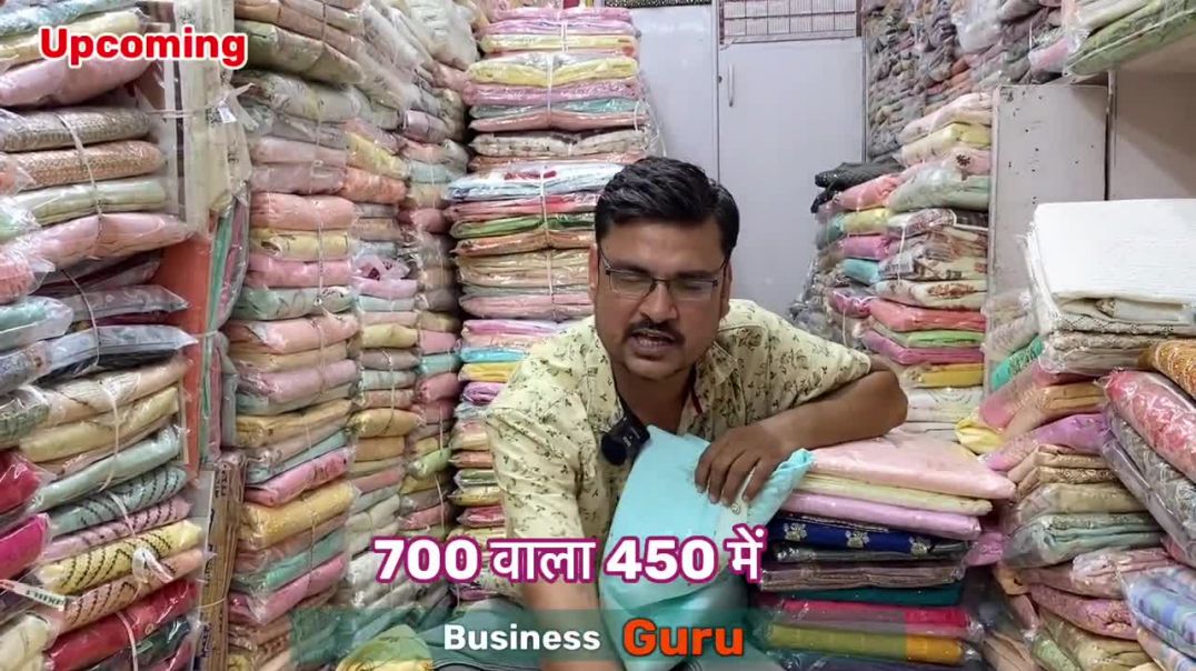 ⁣सुंदर सूट साथ में सिला हुवा प्लाजो मात्र 150₹ में _ Ladies suit wholesale market Dehli Chandni Chowk