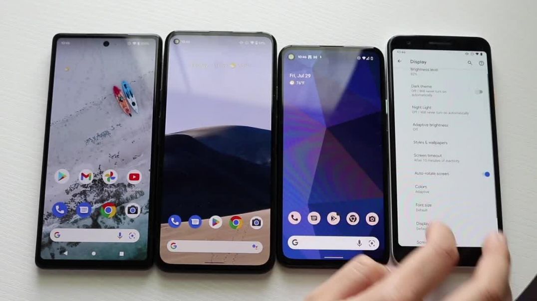 Google Pixel 6A Vs Google Pixel 5A Vs Google Pixel 4A Vs Google Pixel 3A! (Comparison) (Review)