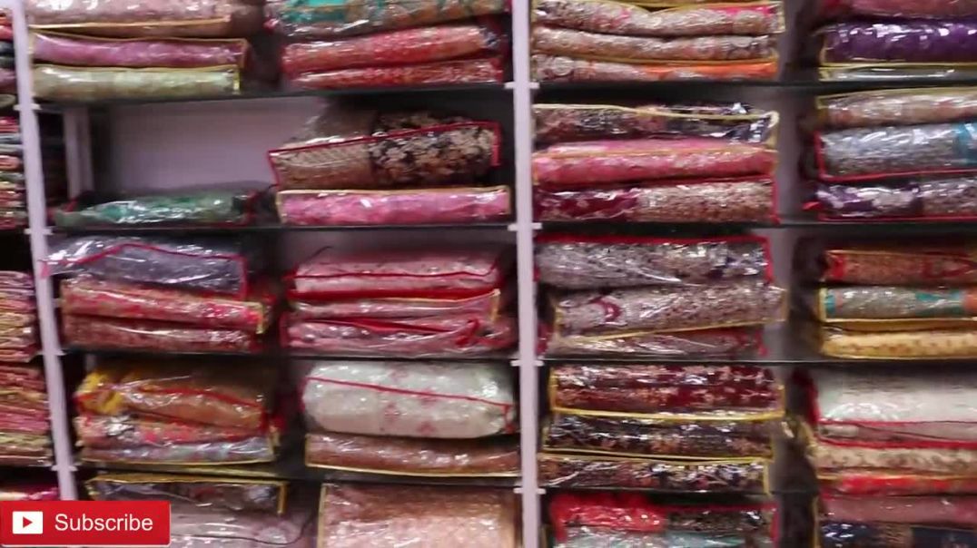 ⁣Mumbai Sarees Manufacturer _ Wholesaler _ Kalyan Saree Market Mumbai
