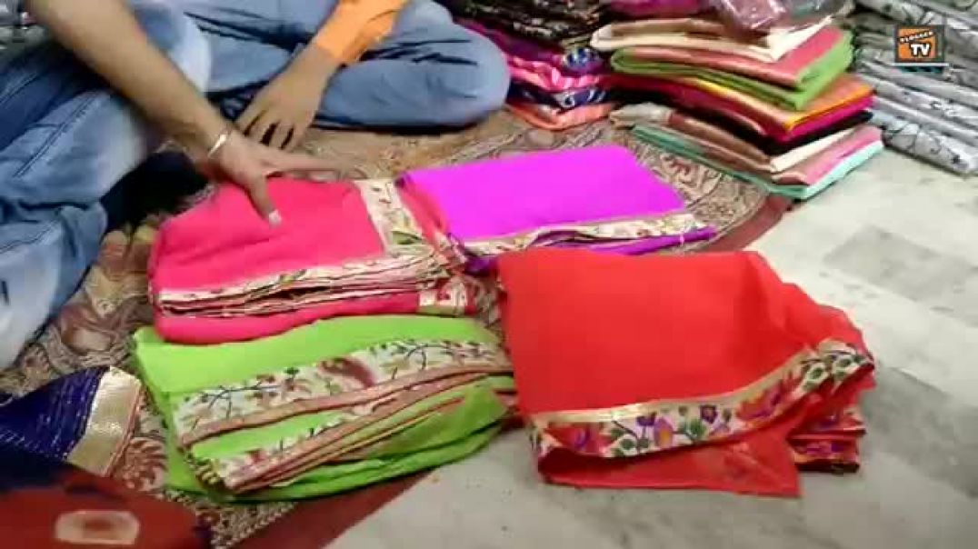 ⁣Designer Saree, एक साड़ी भी मँगवा सकते है। 2000