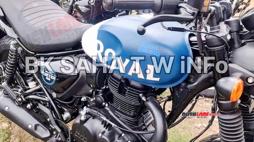 ⁣Finally Ye Hai All New Royal Enfield Hunter 350🔥2 Variants 8 Colors & All Details