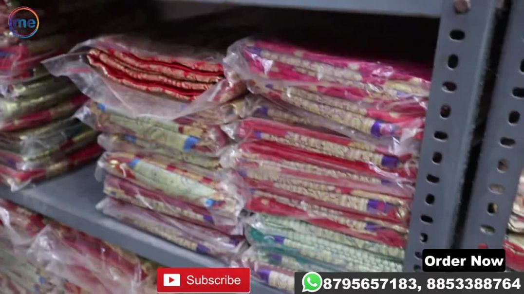 ⁣₹250 से 10 हजार तक कि साड़ियां _ Banarasi Bridal Silk Saree Direct Manufacturer Factory Silk Saree