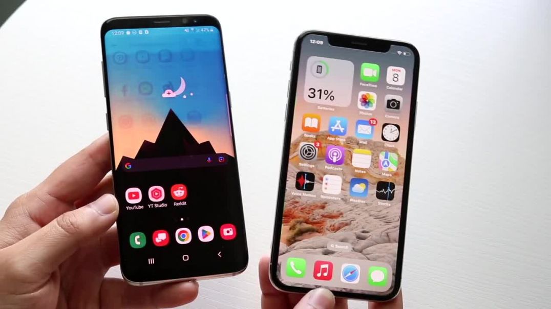 ⁣iPhone X Vs Samsung Galaxy S8 In 2022! (5 Years Later) (Comparison)