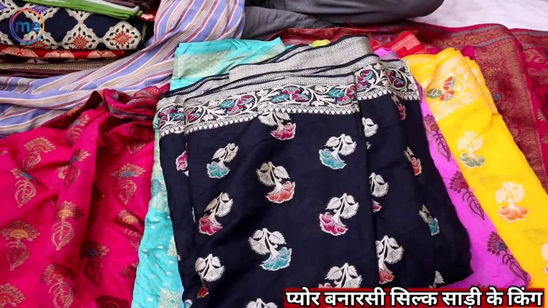 ⁣70  साल पुरानी फर्म Banarasi silk saree manufacturer