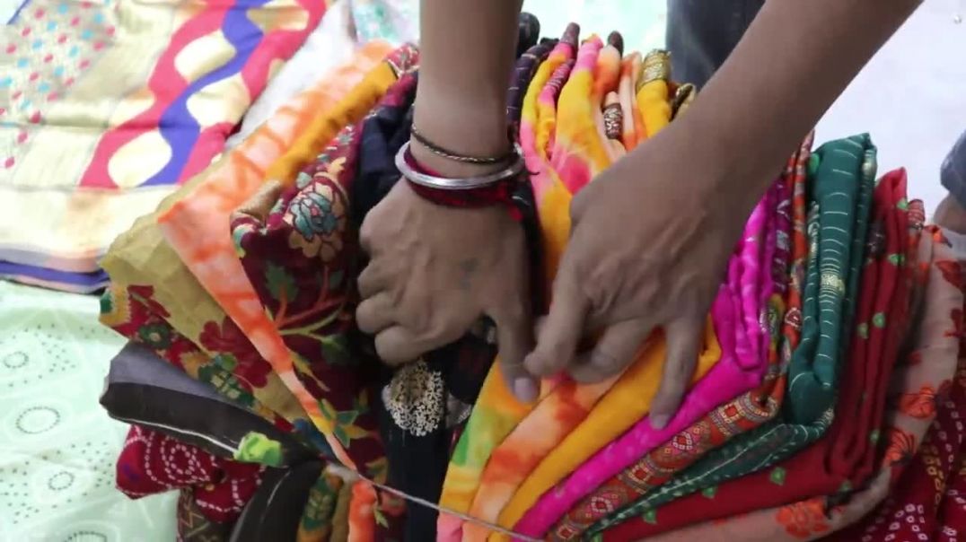 कैटलॉग साड़ियां प्रिंट साड़ियां साड़ियां सिल्क साड़ियां Cheapest Sarees In Surat _Surat Kapda Market
