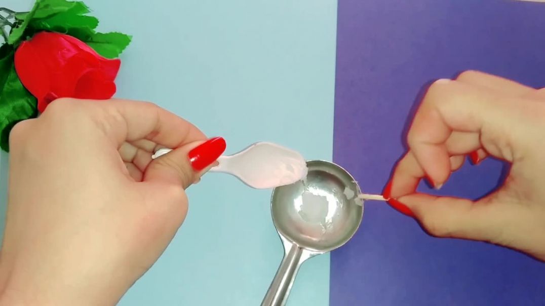 ⁣DIY Nude Glossy Lipstick __ How to make nude Glossy Lipstick at home __