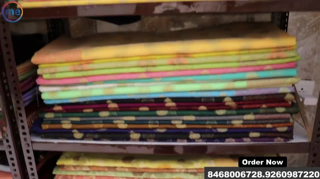 ⁣Banarasi Silk Saree Market Varanasi _ Organza Georgette Chiffon Lilen Cotton Sarees