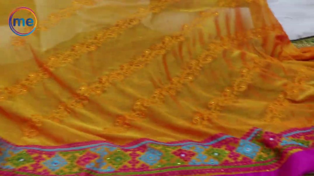 ⁣latest desinger work saree from surat