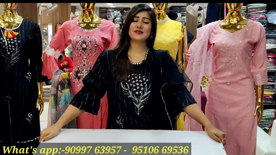 ⁣Latest new Bridal 120-_में मात्र कुर्ती 4pic का सेट घर बैठे आर्डर करें  ladies wholesale manufacture