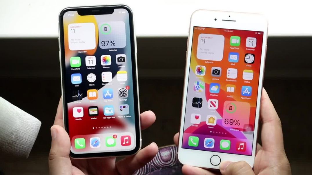 iPhone 11 Vs iPhone 8 Plus In 2021! (Comparison) (Review)