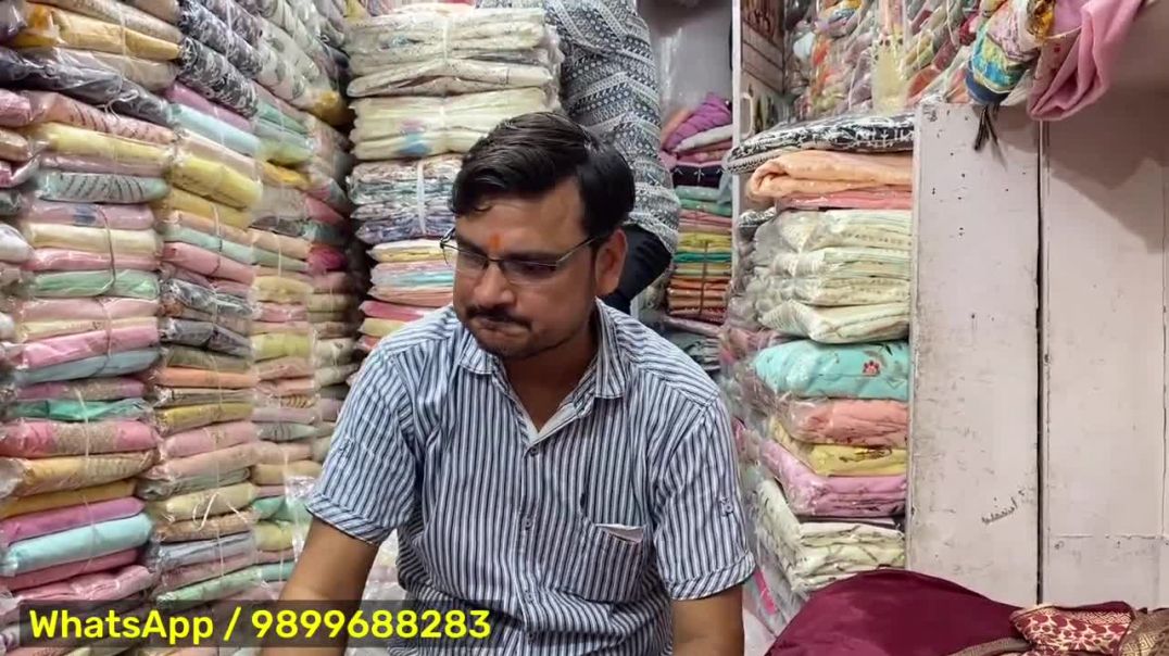 ⁣मात्र 150₹ में special प्लाजो सूट Delhi Chandni Chowk _ Monu Textile Ladies suit wholesaler Guru