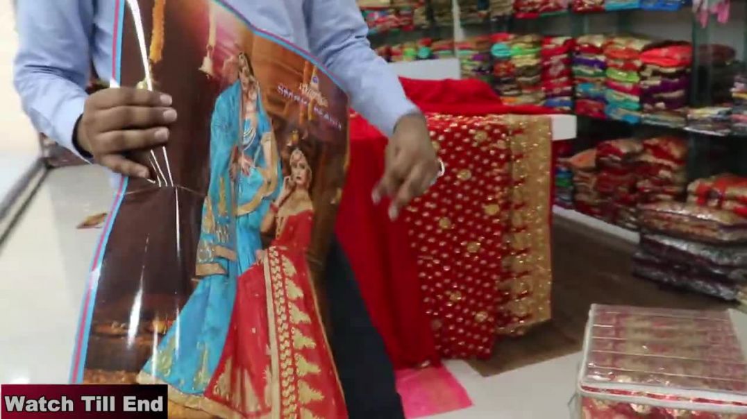 ⁣30 साल पुरानी शॉप साड़ी लेगेंगे के सबसे बड़े मैन्युफैक्चरर _ Surat Saree Lehenga Manufacturer