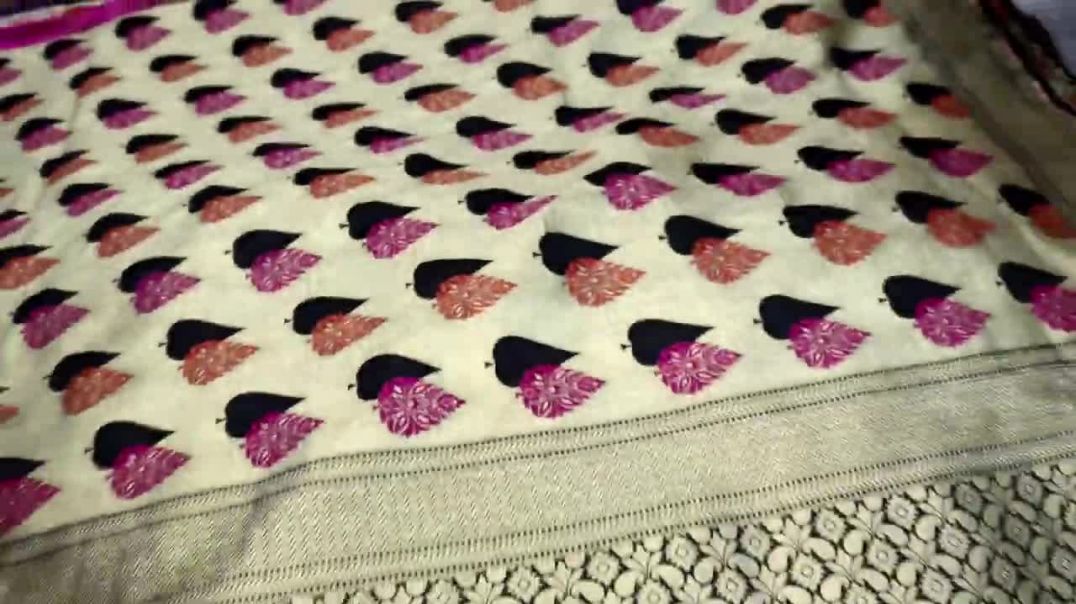 ⁣असली बनारसी सिल्क साड़ी _Banarasi Silk Saree Manufacturer
