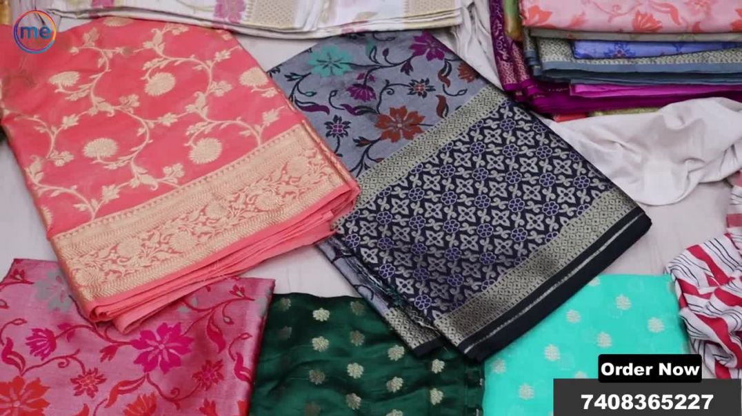 ⁣वाराणसी सिल्क होलसेल मार्केट Best Quality Banarasi Silk Sarees Wholesale Market