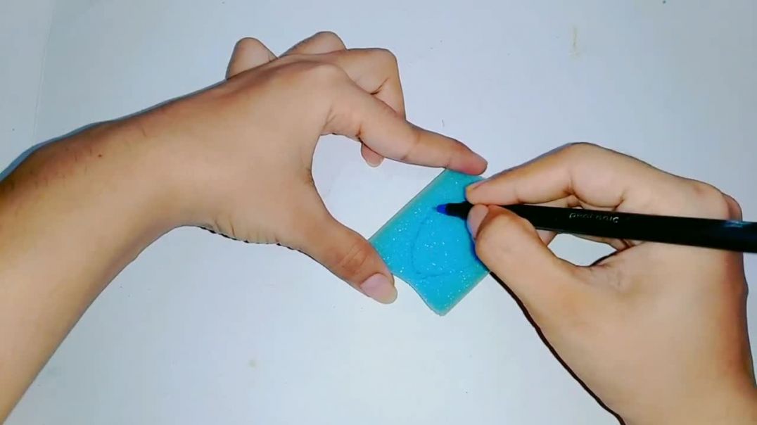 ⁣DIY Eyeshadow stamp __ How to Make Eyeshadow stamp __ Homemade Eyeshadow stamp __ @Musu Goyal