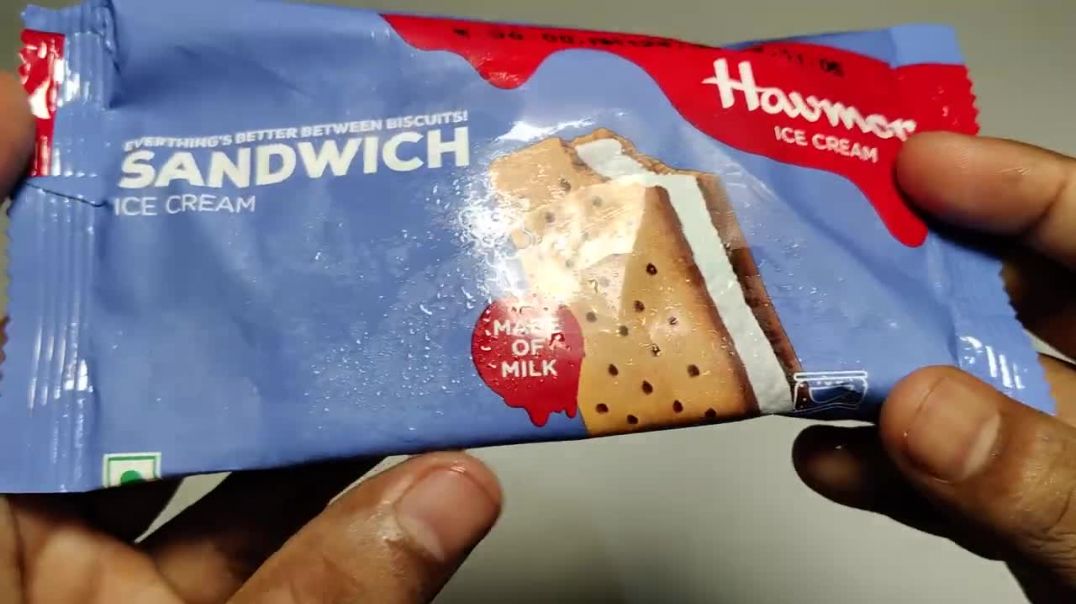 ⁣Havmor Biscuit Sandwich Ice Cream🍦 100ml