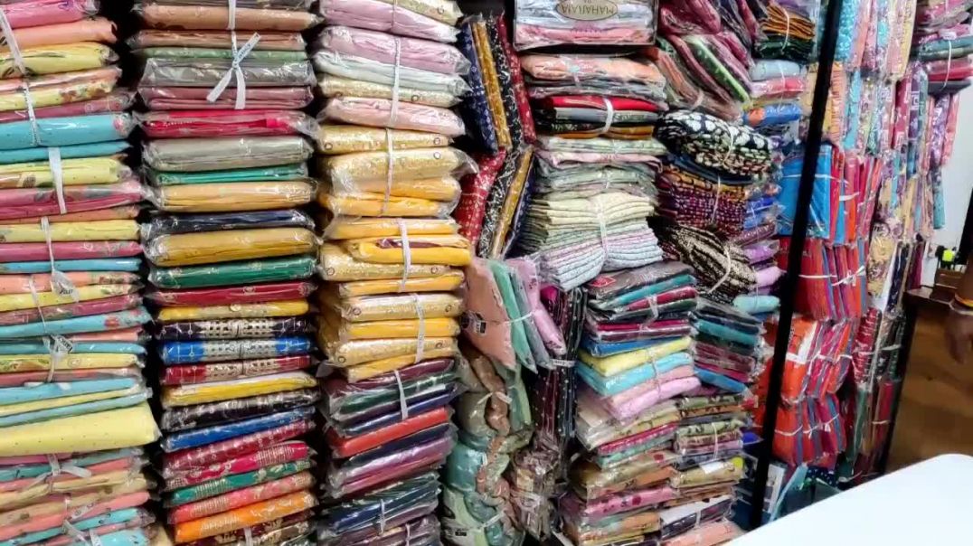 ⁣सावन में सूटों ∆ की हो गई बरसात, राखी कि फुल तैयारी यहां मिलेगा Ladies suit wholesale market Surat